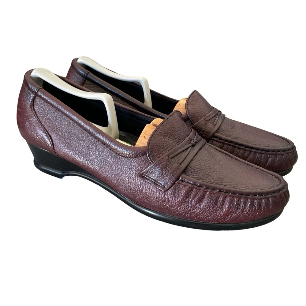 SAS Easier Penny Loafer Antique Wine Size 11